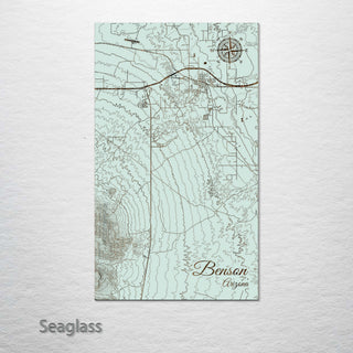 Benson, Arizona Street Map