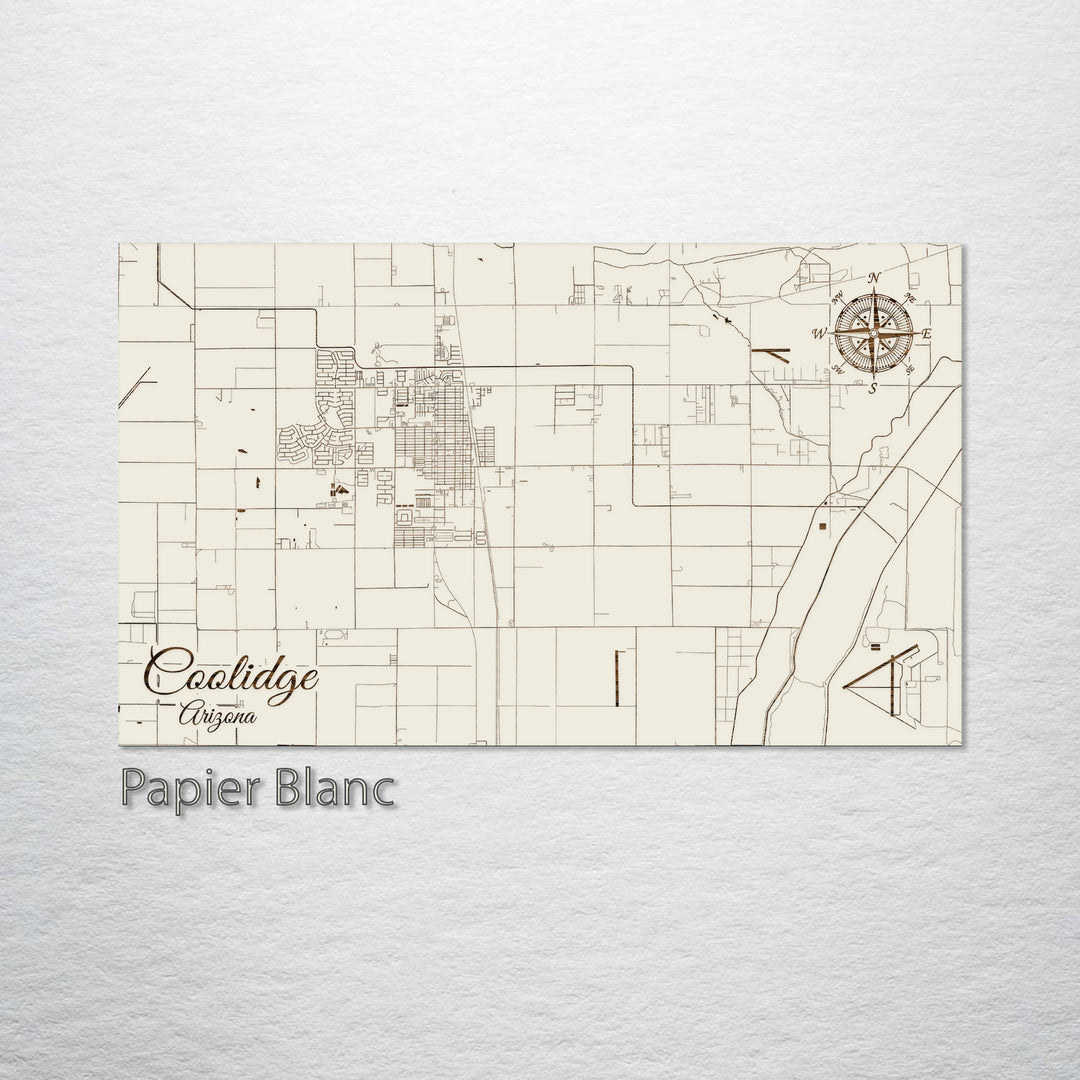 Coolidge, Arizona Street Map