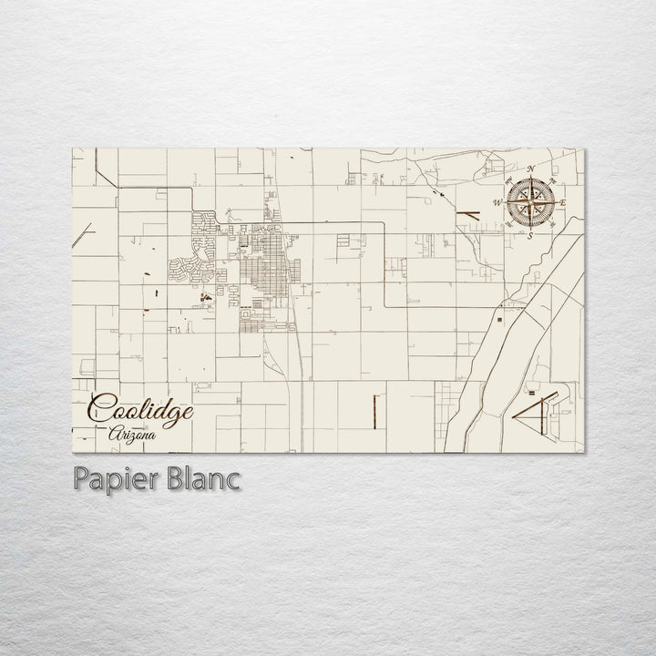 Coolidge, Arizona Street Map