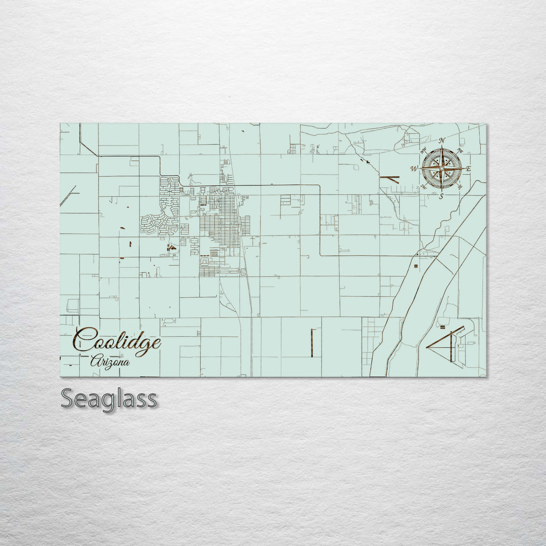 Coolidge, Arizona Street Map