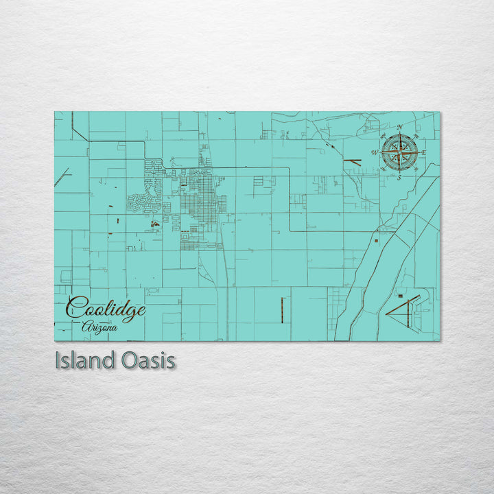 Coolidge, Arizona Street Map