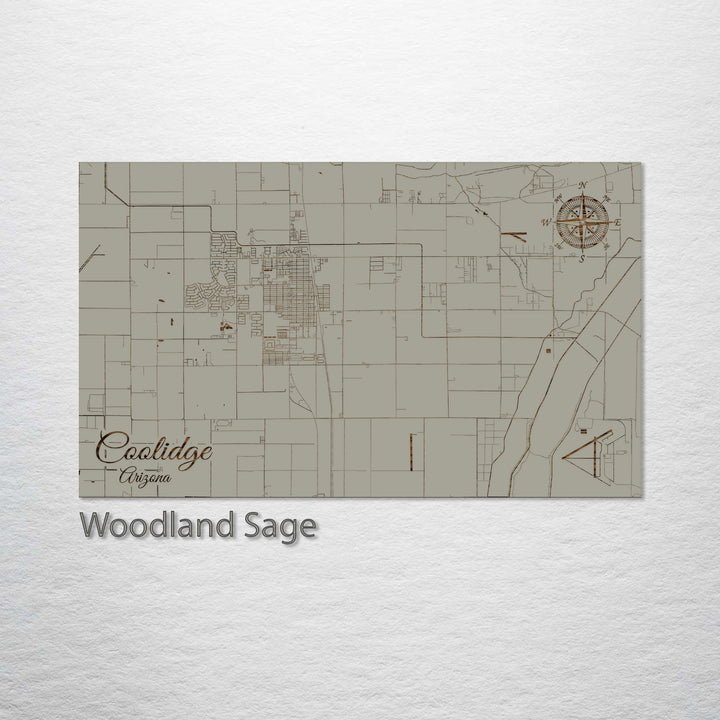 Coolidge, Arizona Street Map