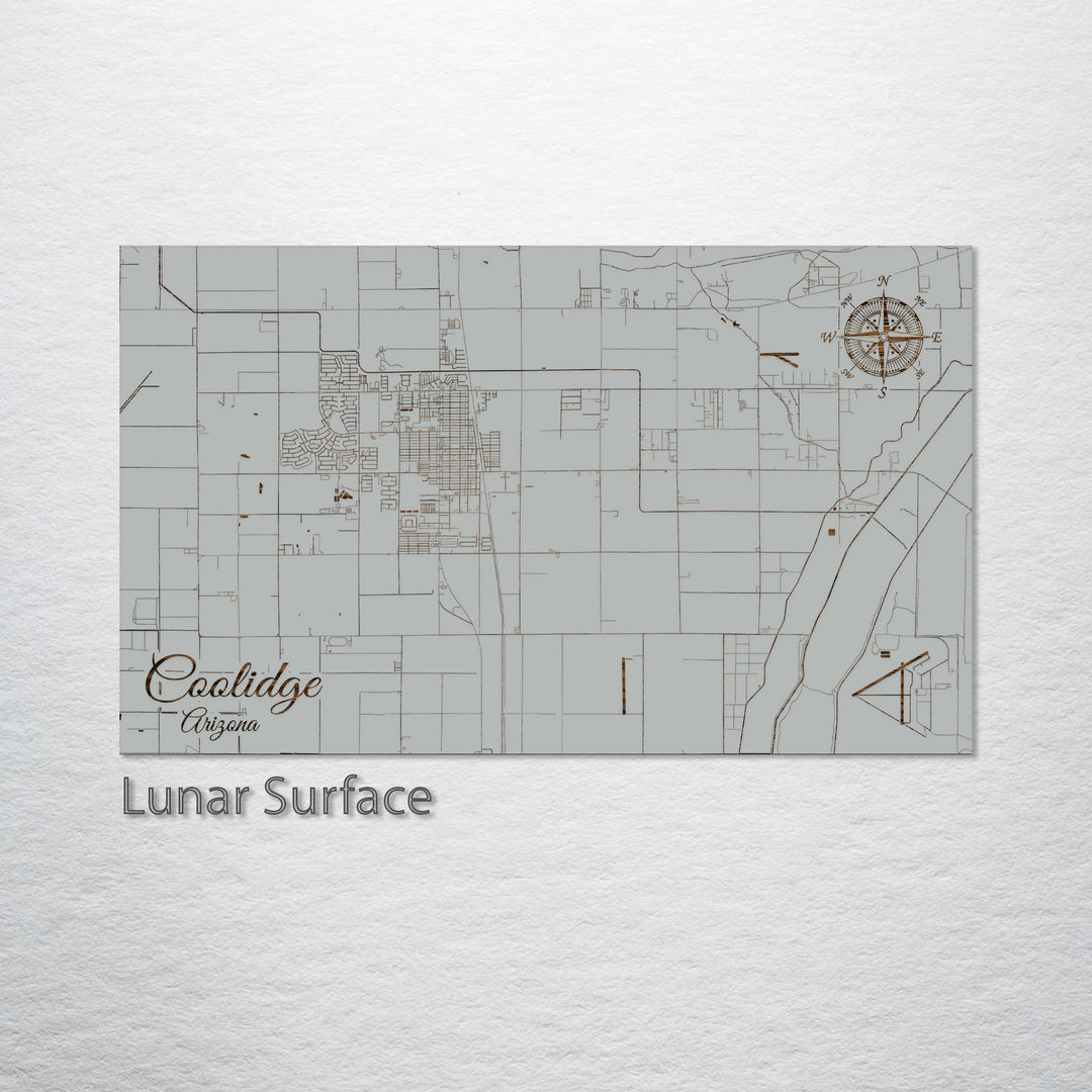 Coolidge, Arizona Street Map