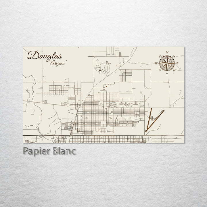 Douglas, Arizona Street Map