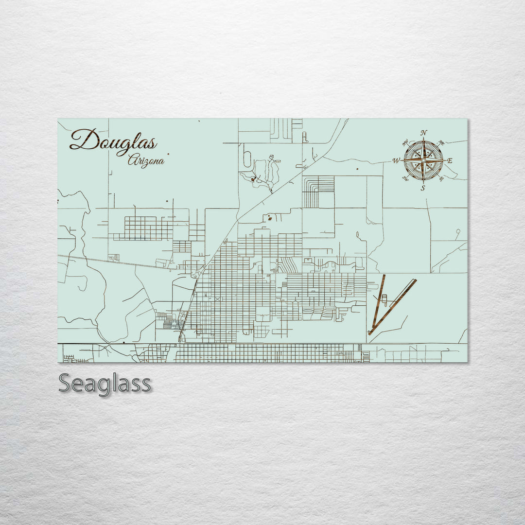 Douglas, Arizona Street Map