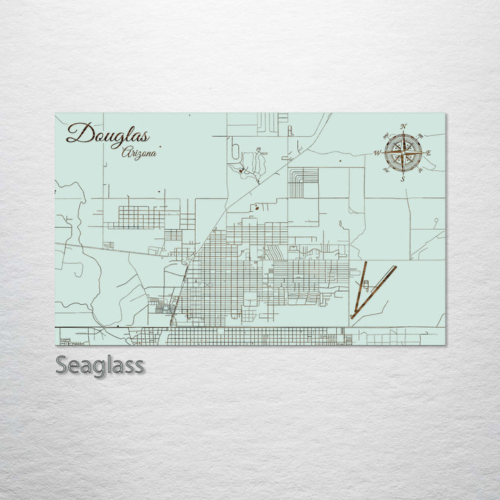 Douglas, Arizona Street Map