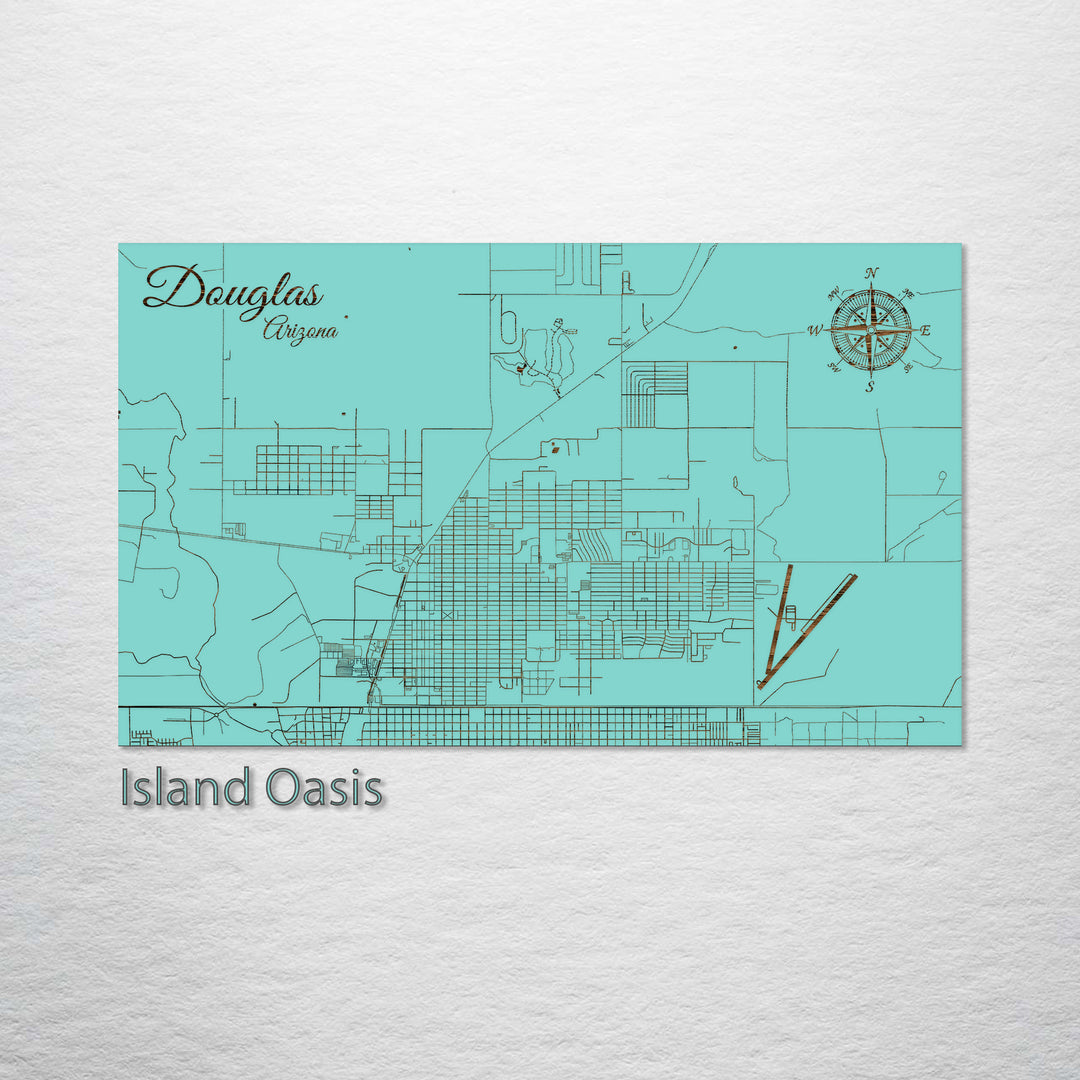 Douglas, Arizona Street Map