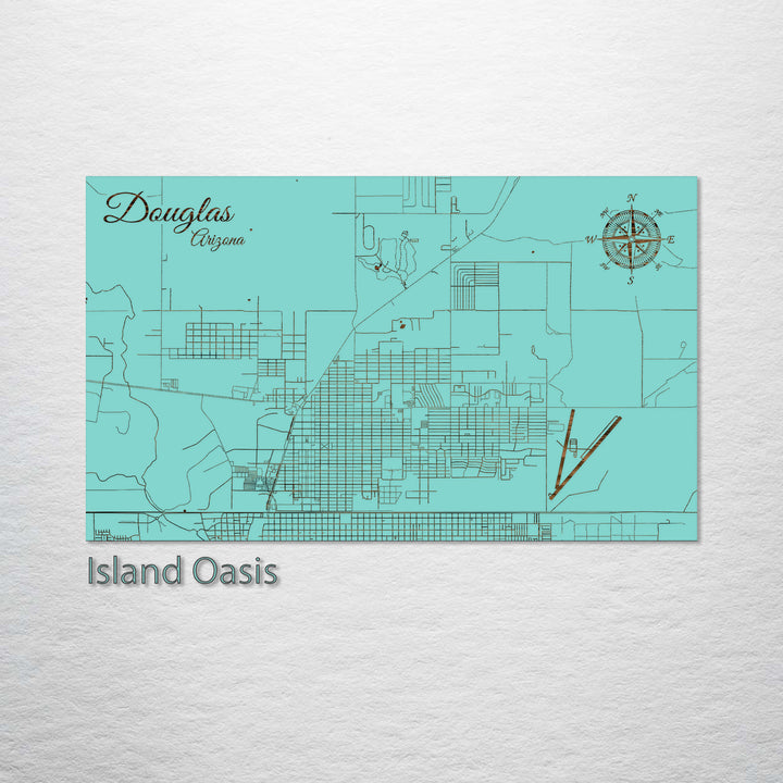 Douglas, Arizona Street Map