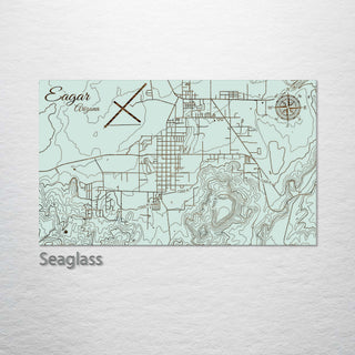 Eagar, Arizona Street Map
