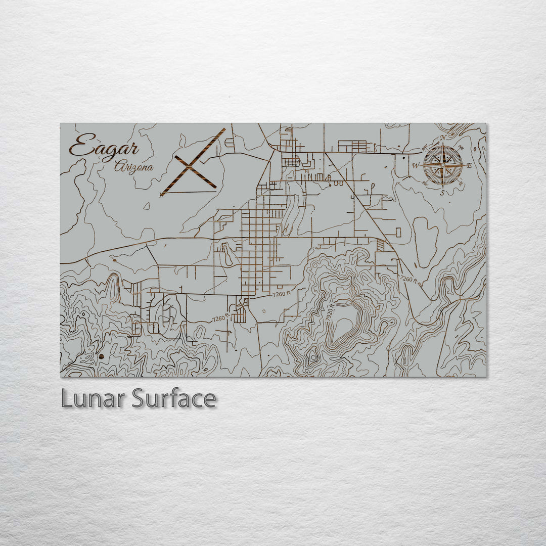 Eagar, Arizona Street Map