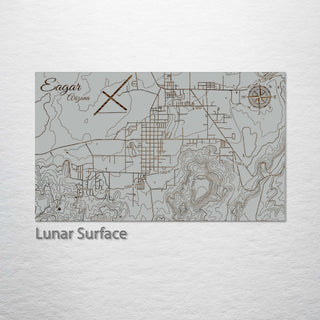 Eagar, Arizona Street Map