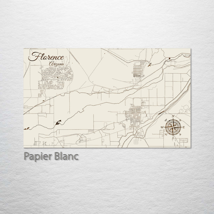 Florence, Arizona Street Map