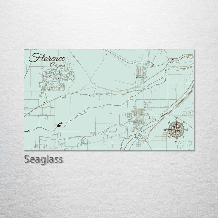 Florence, Arizona Street Map