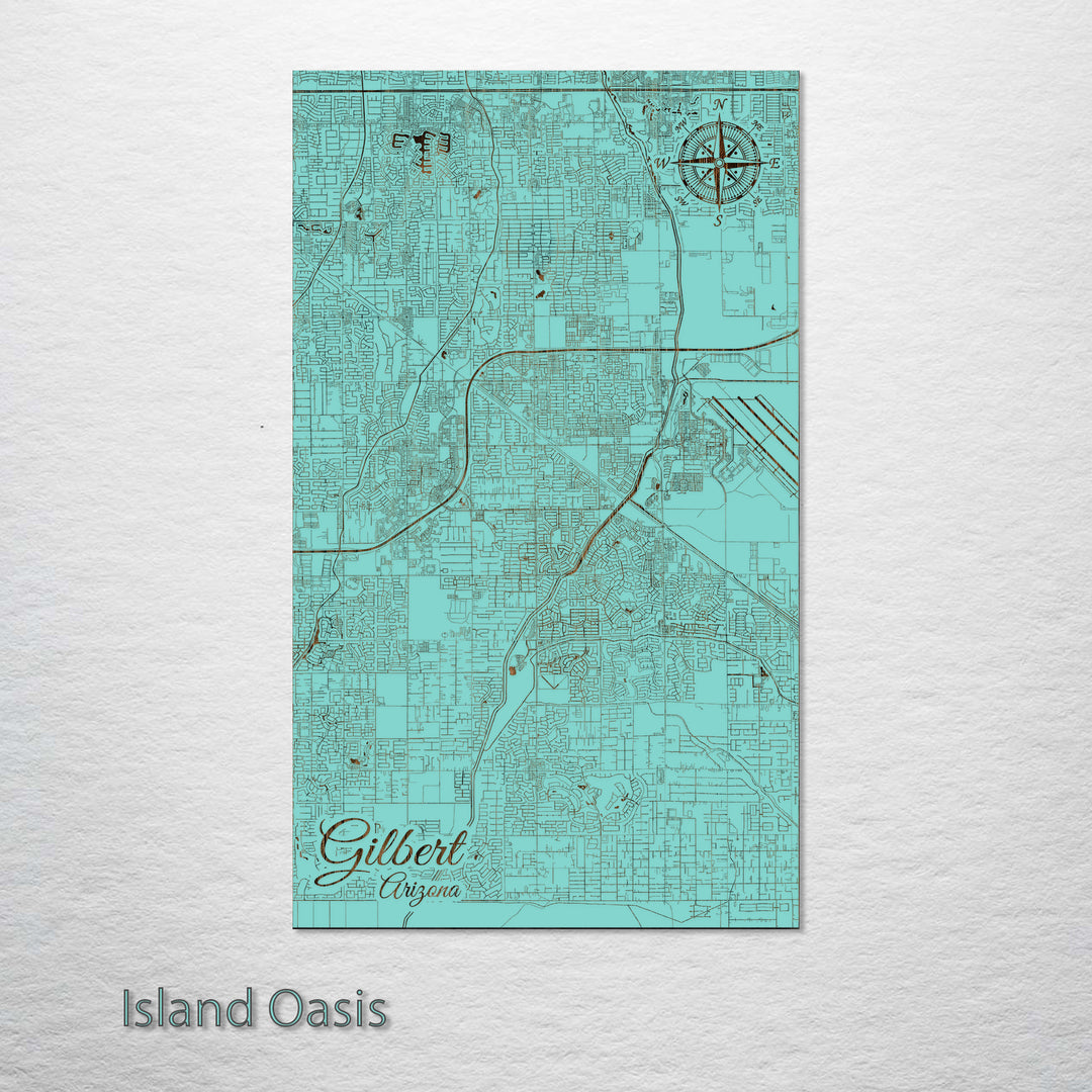 Gilbert, Arizona Street Map