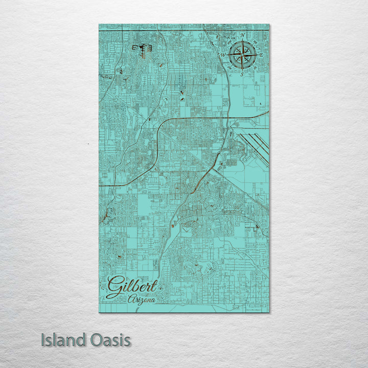 Gilbert, Arizona Street Map