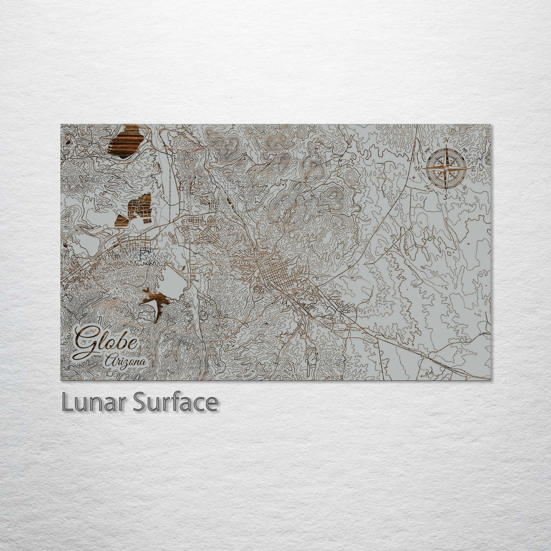 Globe, Arizona Street Map