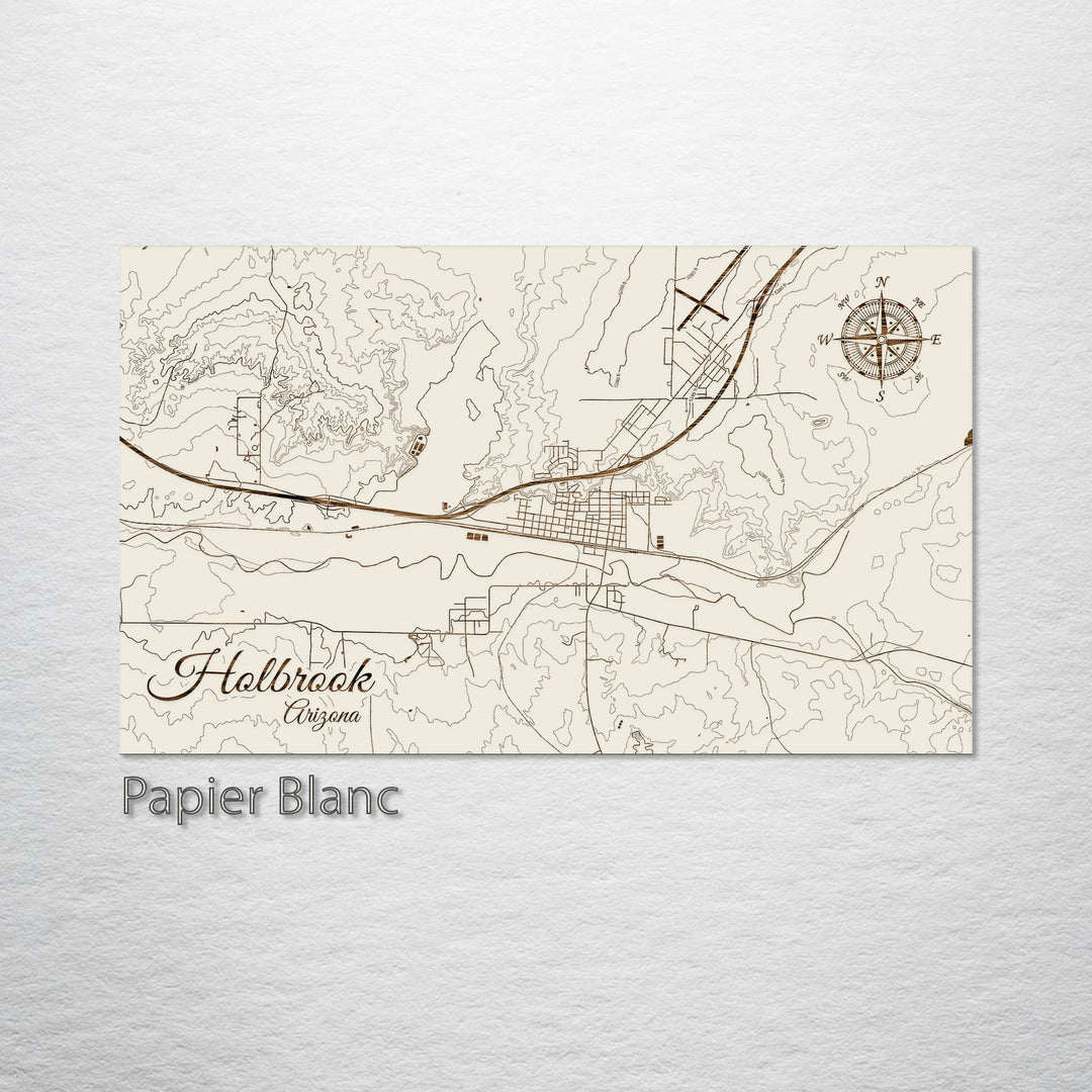 Holbrook, Arizona Street Map