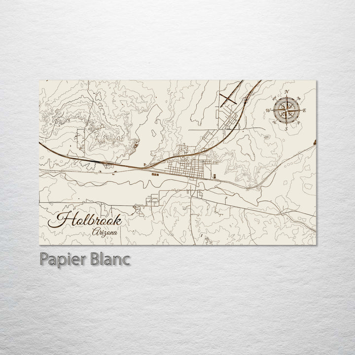 Holbrook, Arizona Street Map