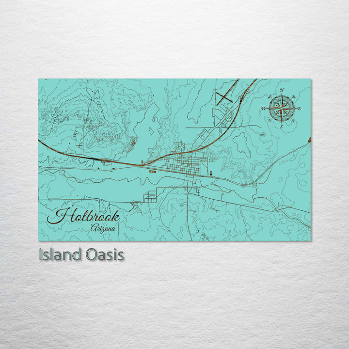 Holbrook, Arizona Street Map