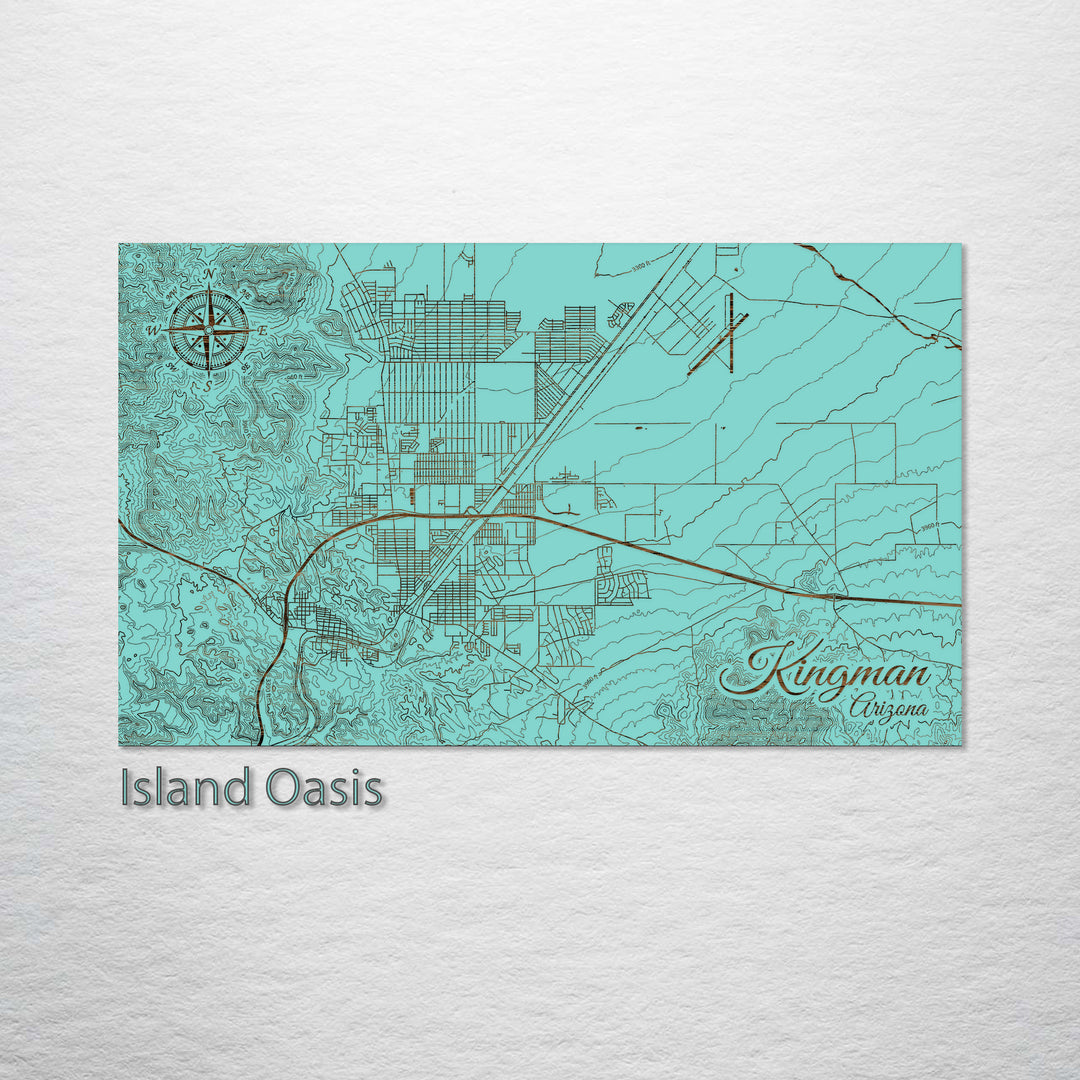 Kingman, Arizona Street Map
