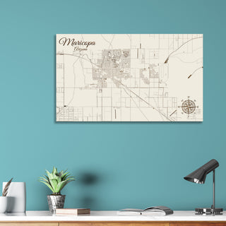 Maricopa, Arizona Street Map
