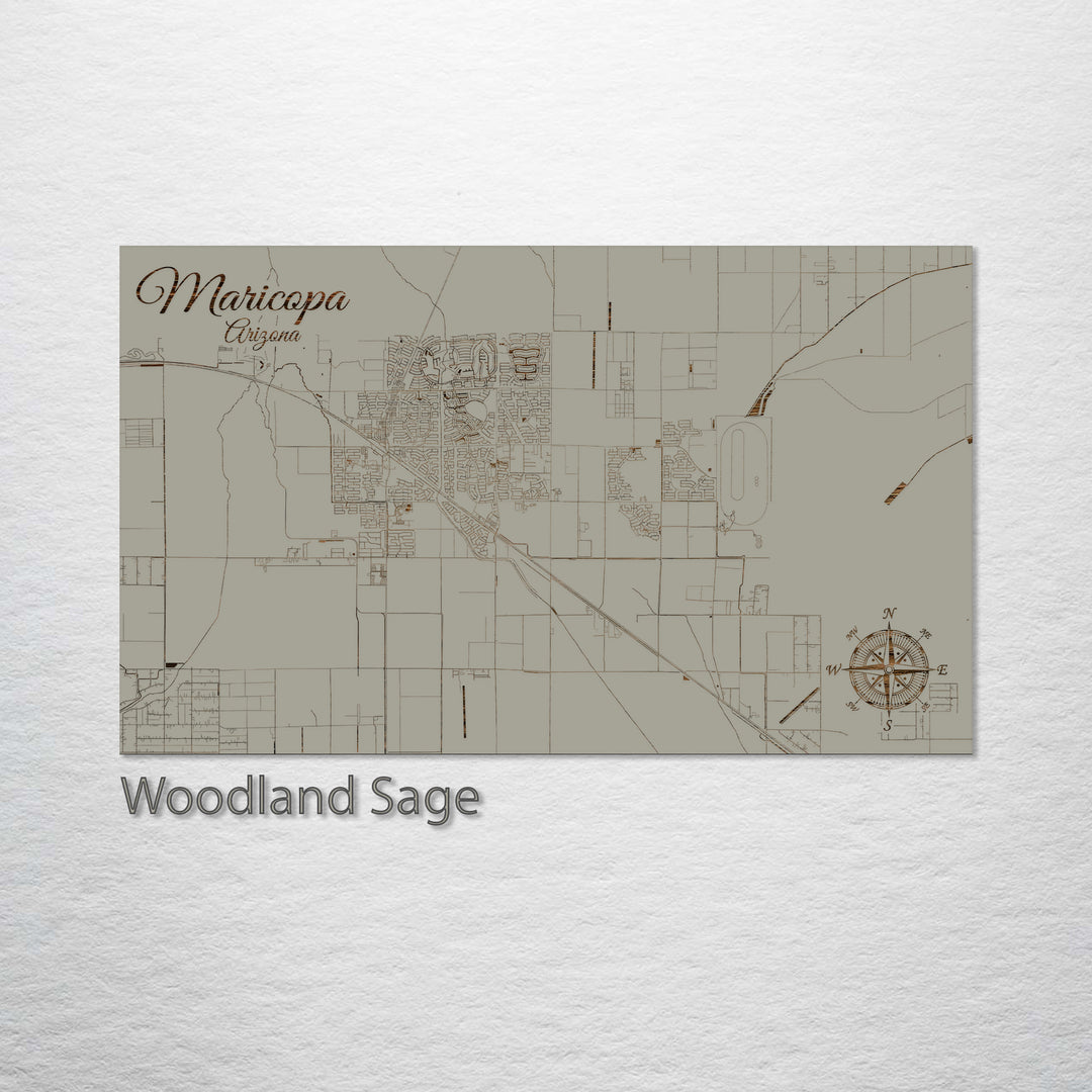 Maricopa, Arizona Street Map