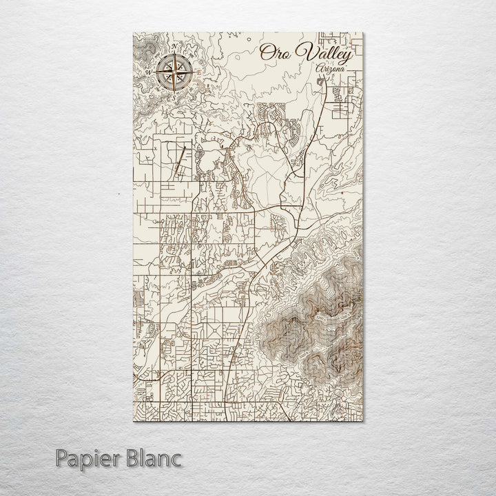 Oro Valley, Arizona Street Map