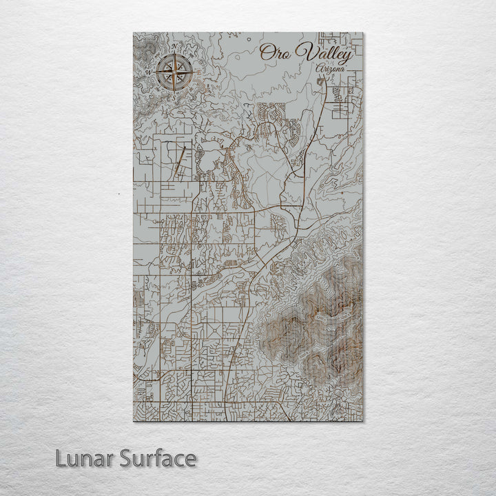 Oro Valley, Arizona Street Map