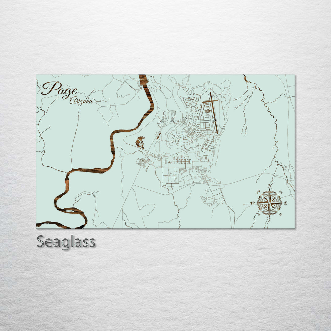 Page, Arizona Street Map