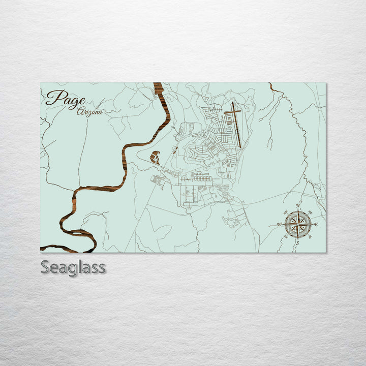 Page, Arizona Street Map