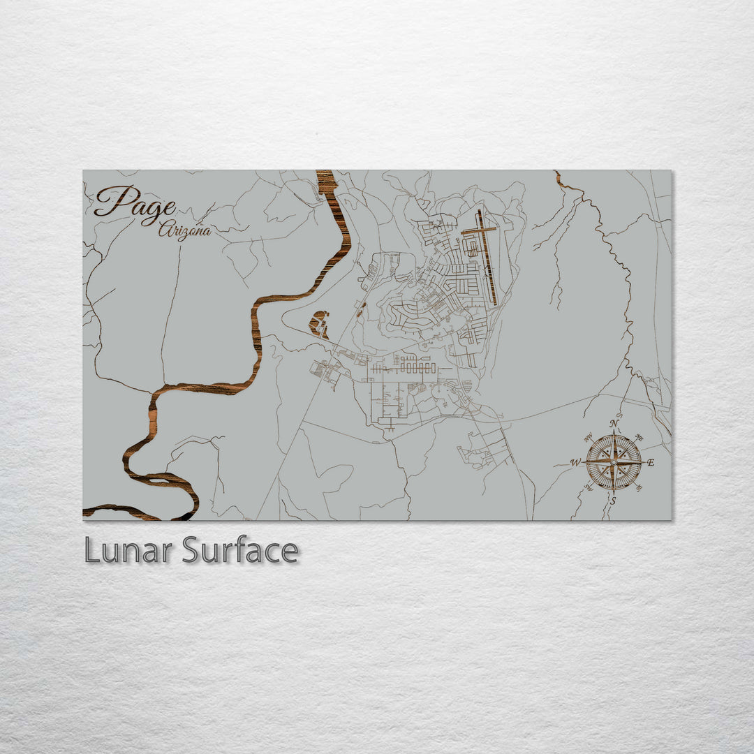 Page, Arizona Street Map