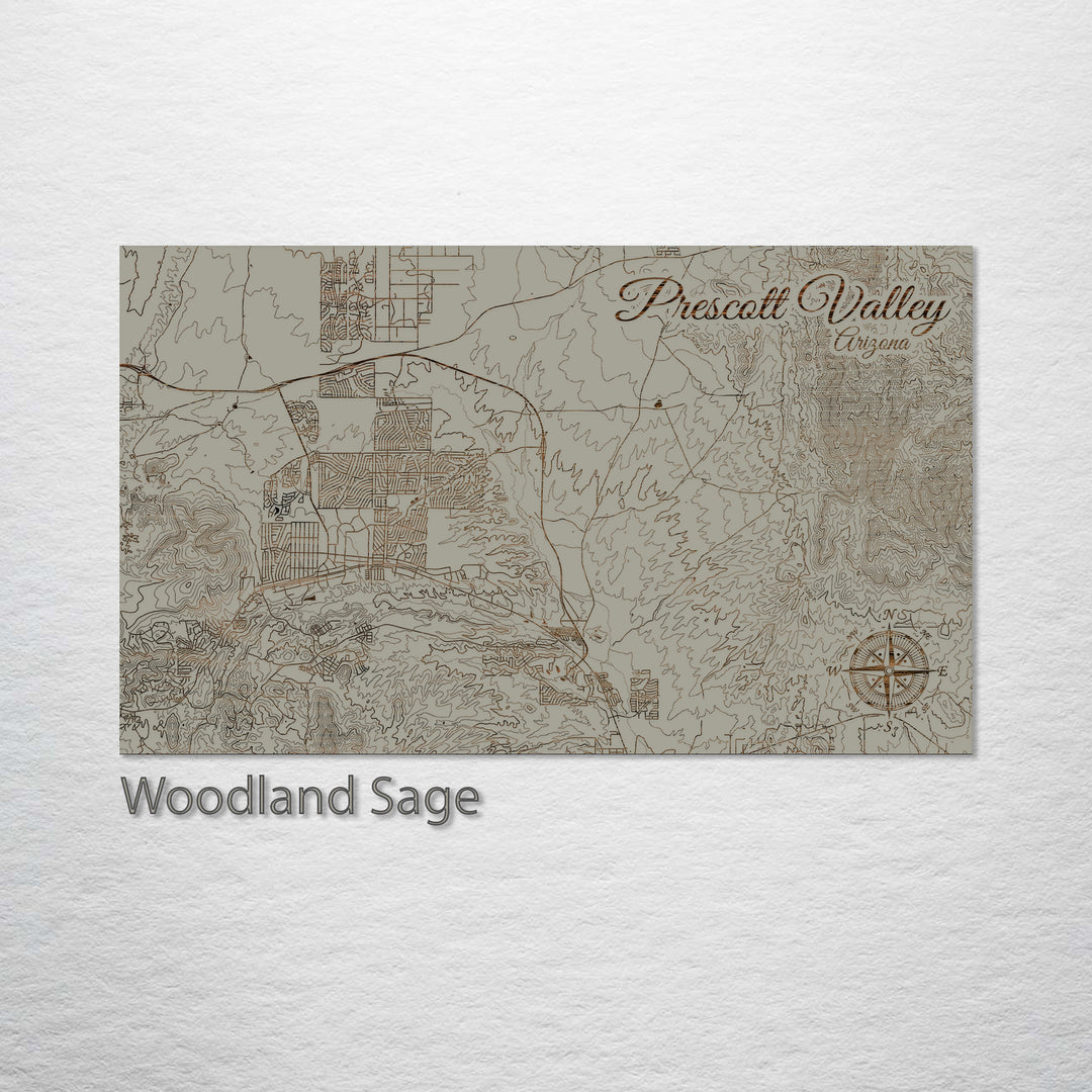 Prescott Valley, Arizona Street Map