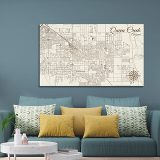 Queen Creek, Arizona Street Map