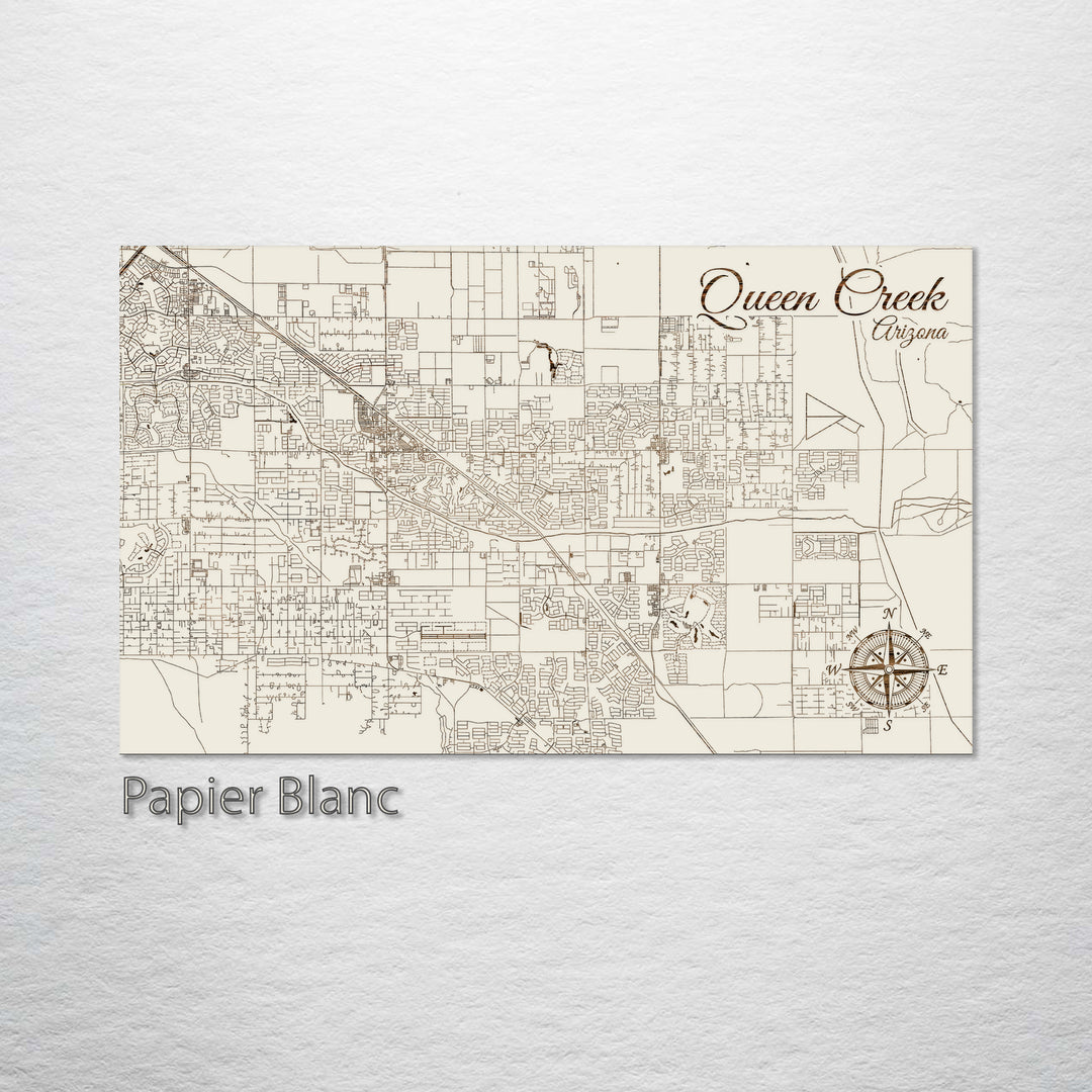 Queen Creek, Arizona Street Map