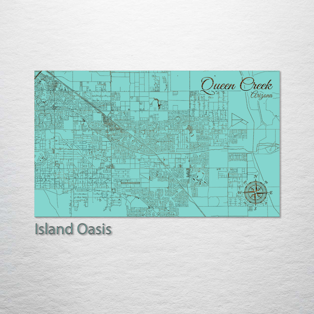 Queen Creek, Arizona Street Map