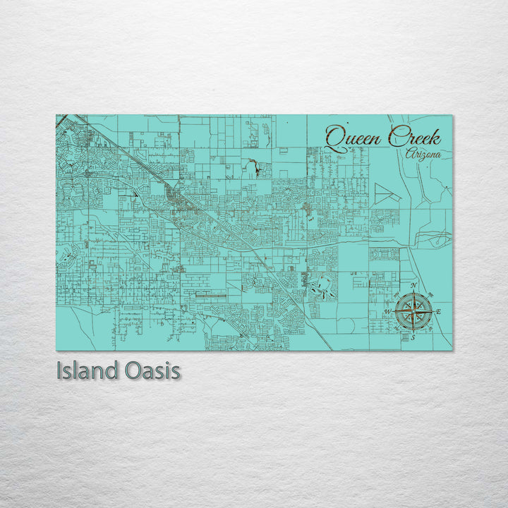 Queen Creek, Arizona Street Map