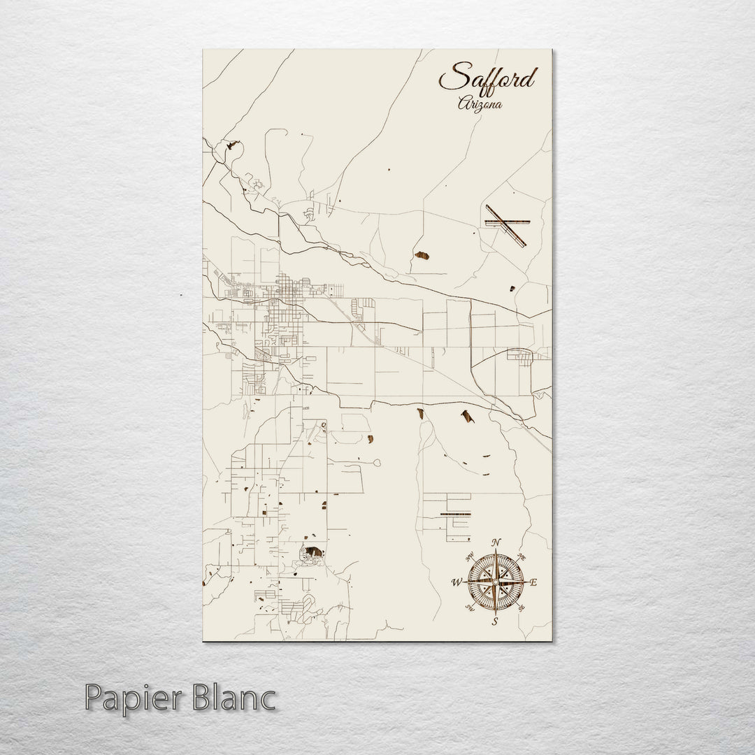 Safford, Arizona Street Map