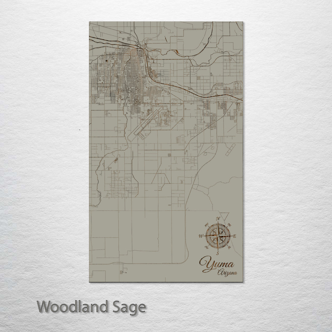 Yuma, Arizona Street Map