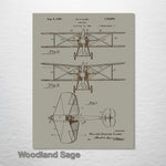 Airplane US Patent from 1929 - Fire & Pine