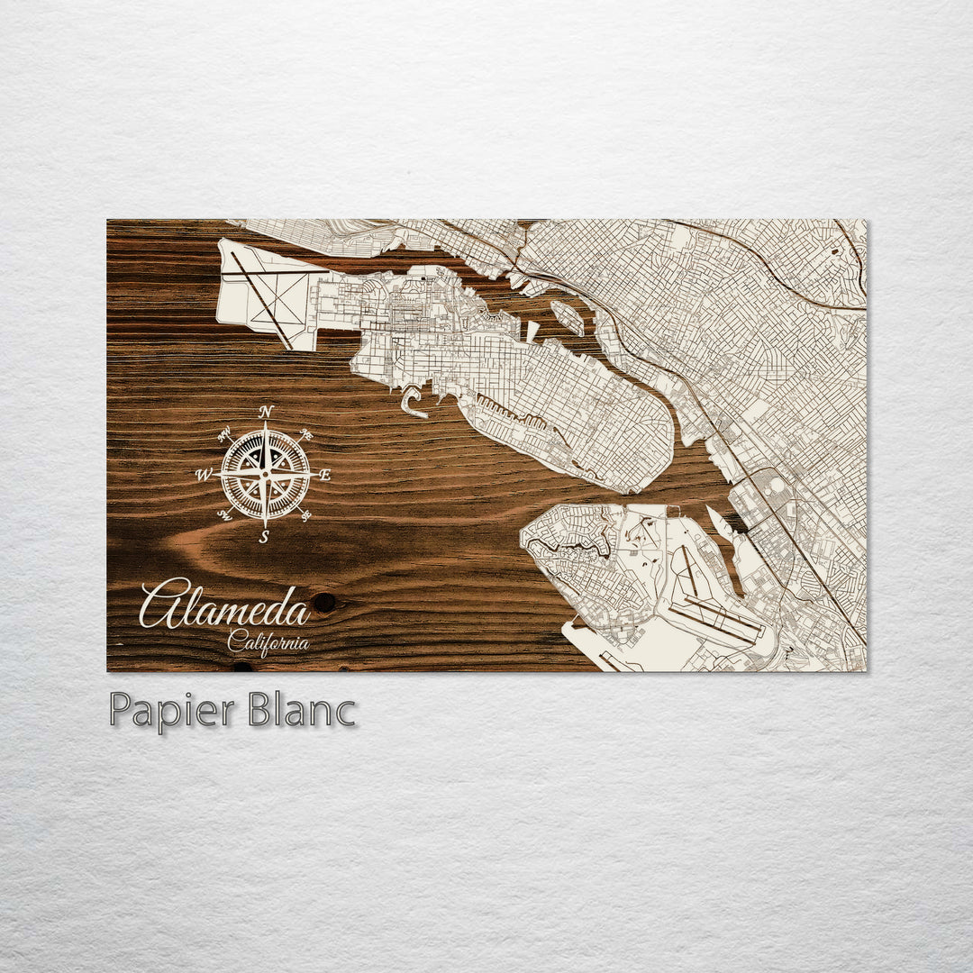 Alameda, California Street Map