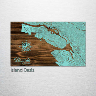 Alameda, California Street Map