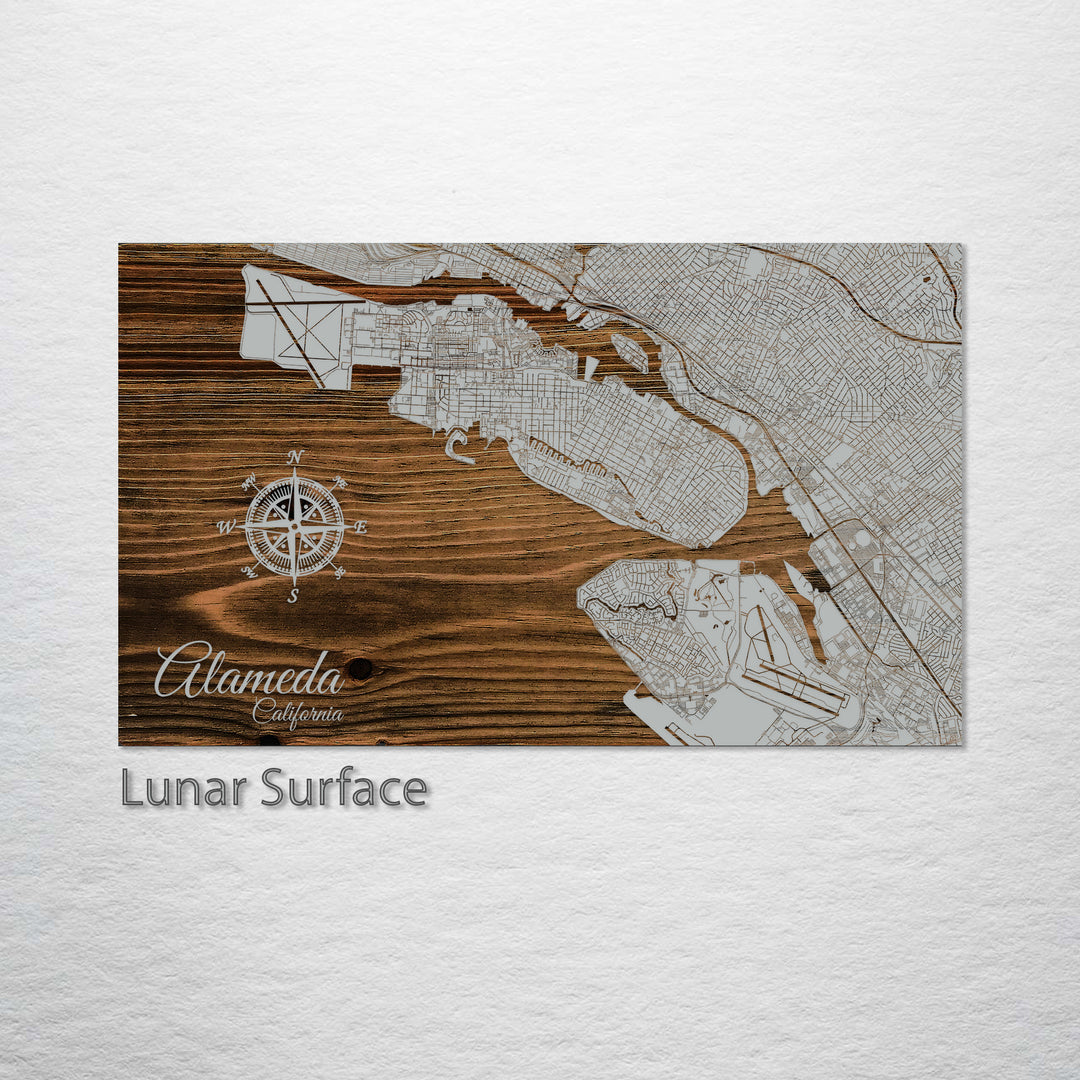 Alameda, California Street Map