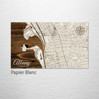 Albany, California Street Map