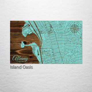Albany, California Street Map