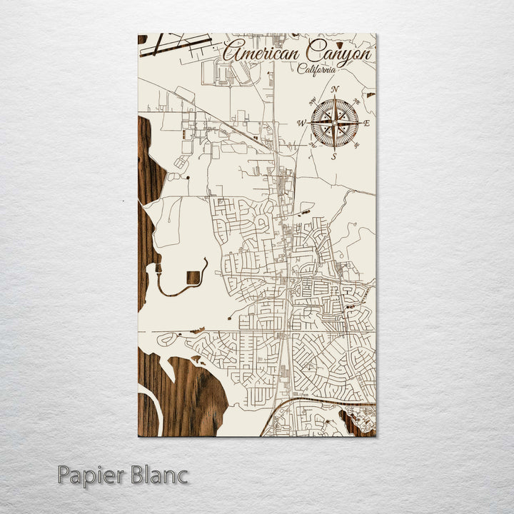 American Canyon, California Street Map