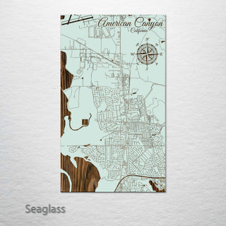 American Canyon, California Street Map