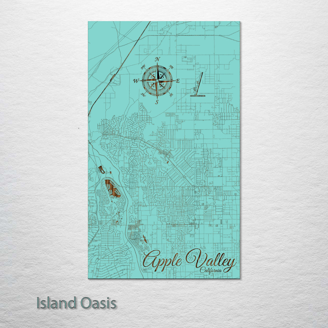 Apple Valley, California Street Map