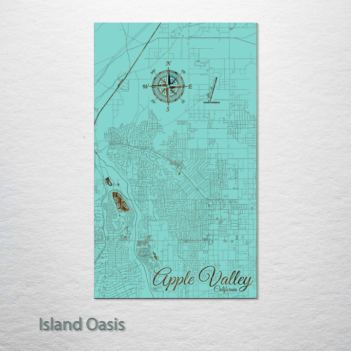 Apple Valley, California Street Map