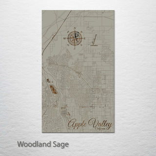 Apple Valley, California Street Map