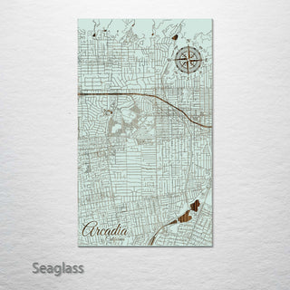 Arcadia, California Street Map